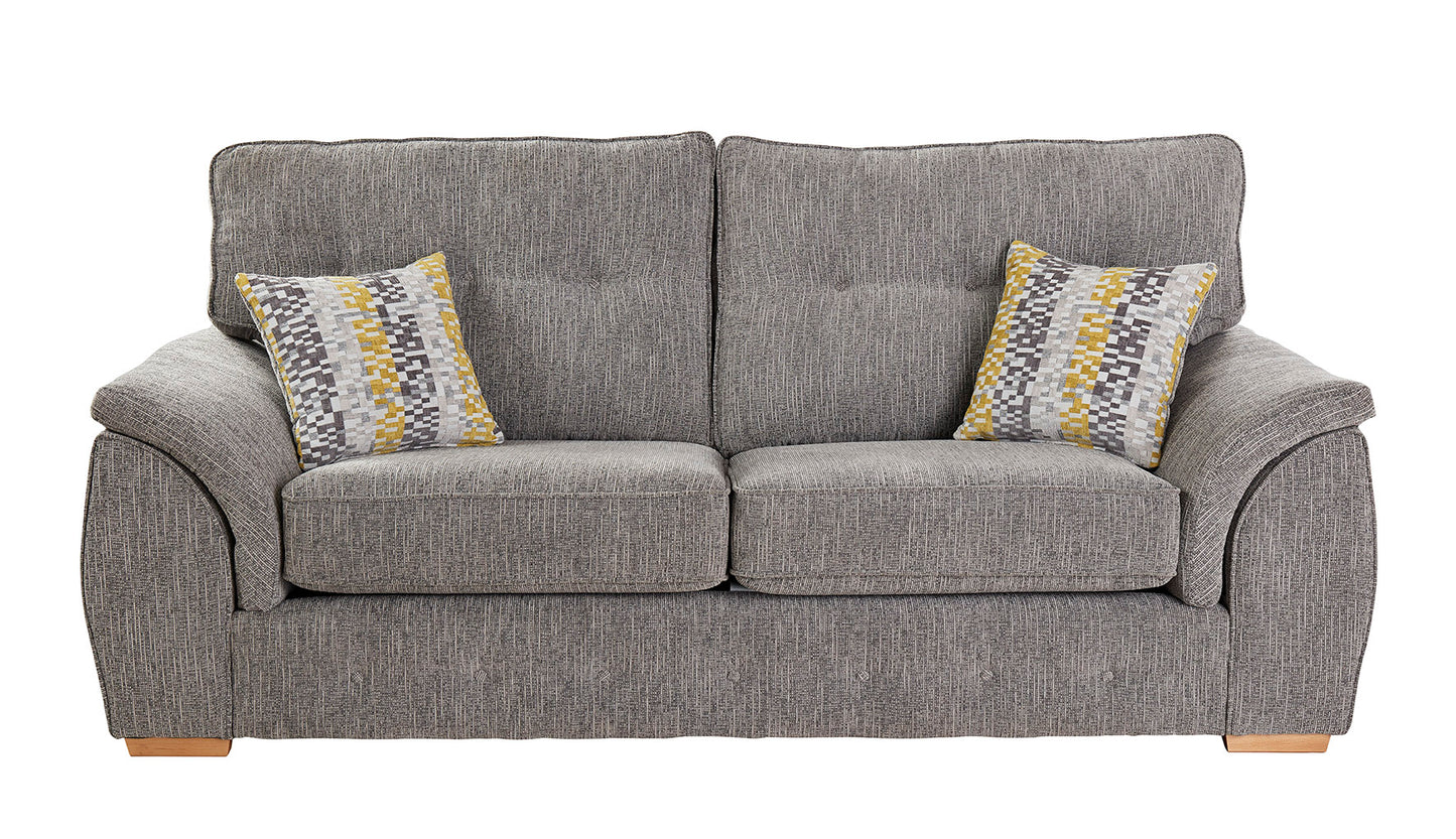 Modular Bespoke Ashley Fabric Sofa Collection | Red Rose