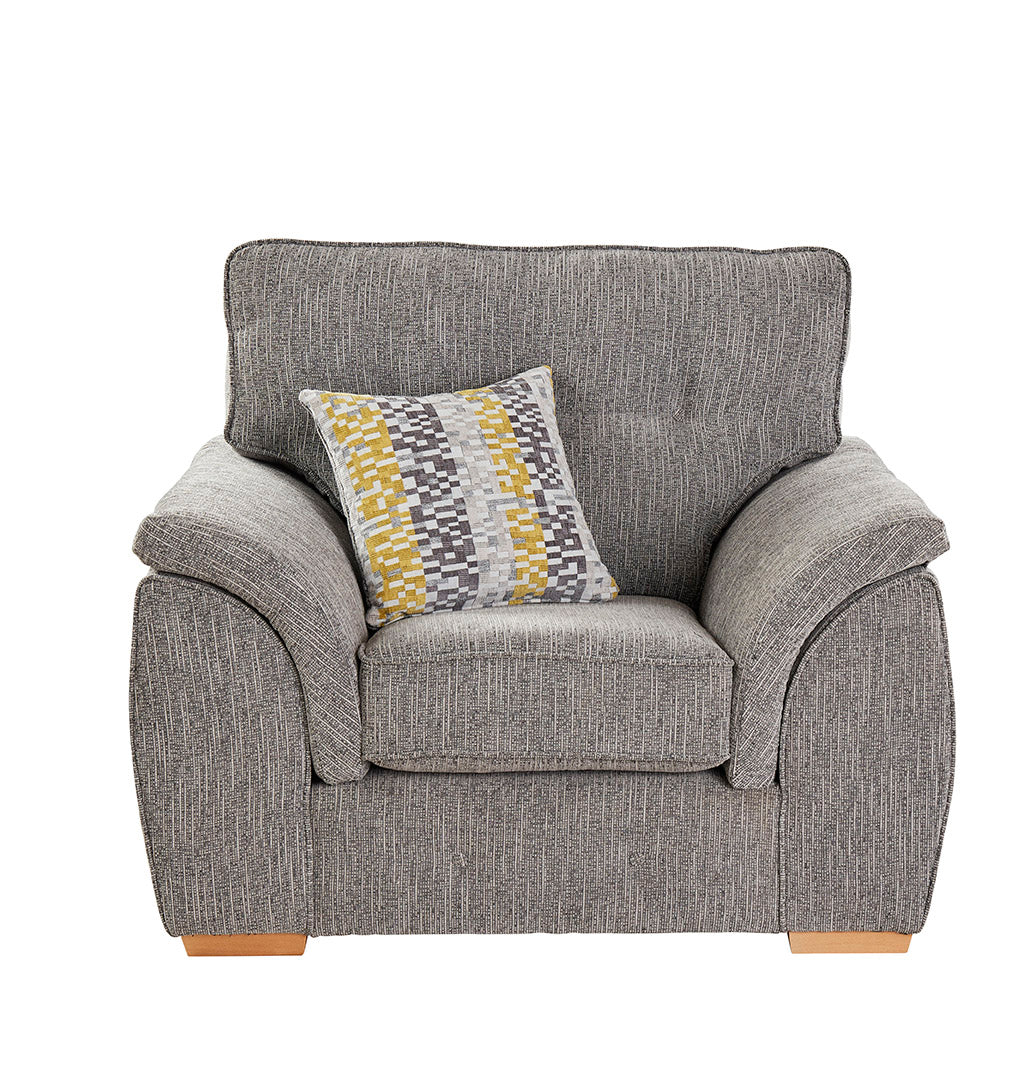 Modular Bespoke Ashley Fabric Sofa Collection | Red Rose