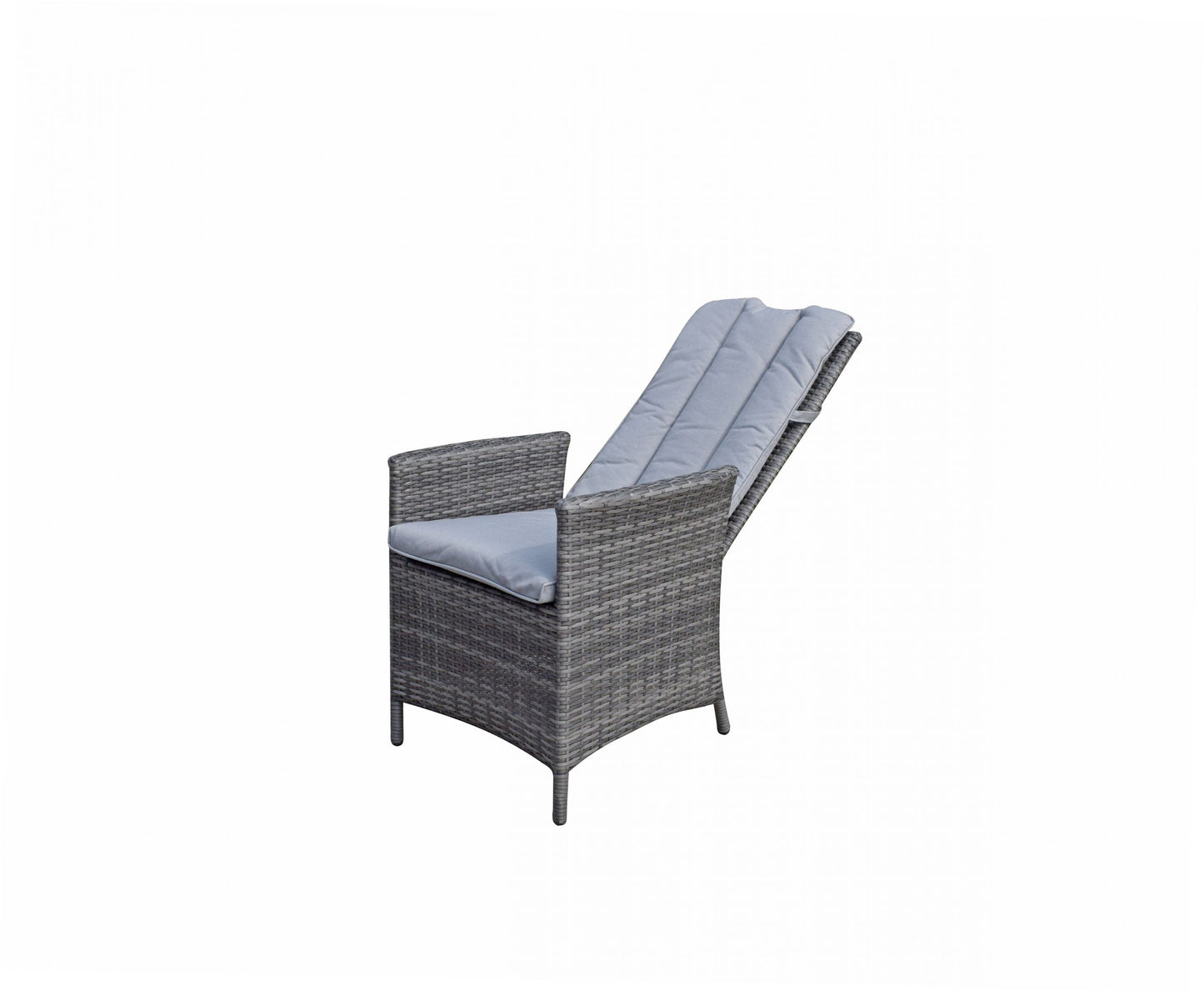 Emily Rattan Reclining Chair in 8mm Grey | Emil0335