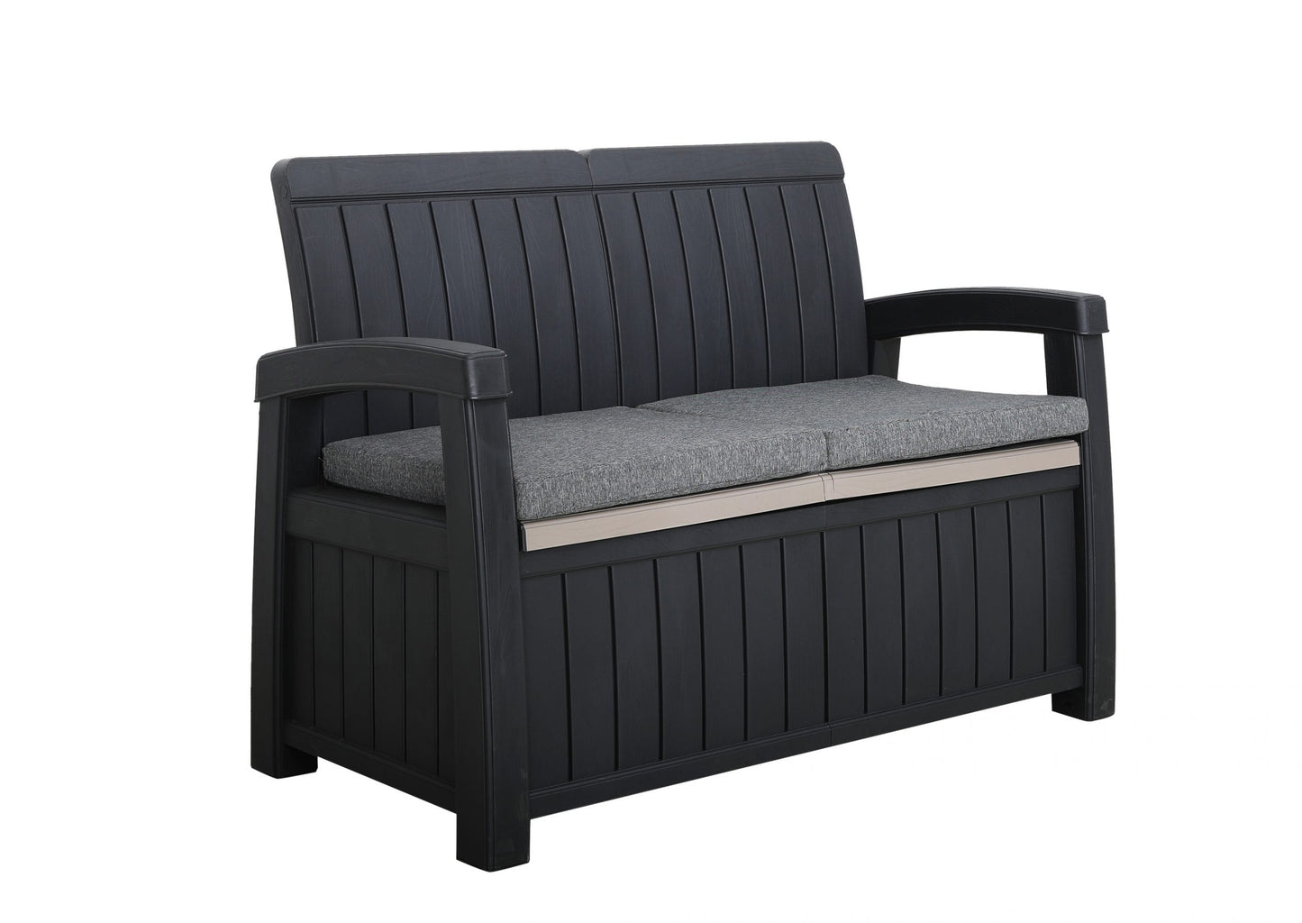 Rattan Storage 2 seater Sofa Set with cushions | AMIR | Faro 05