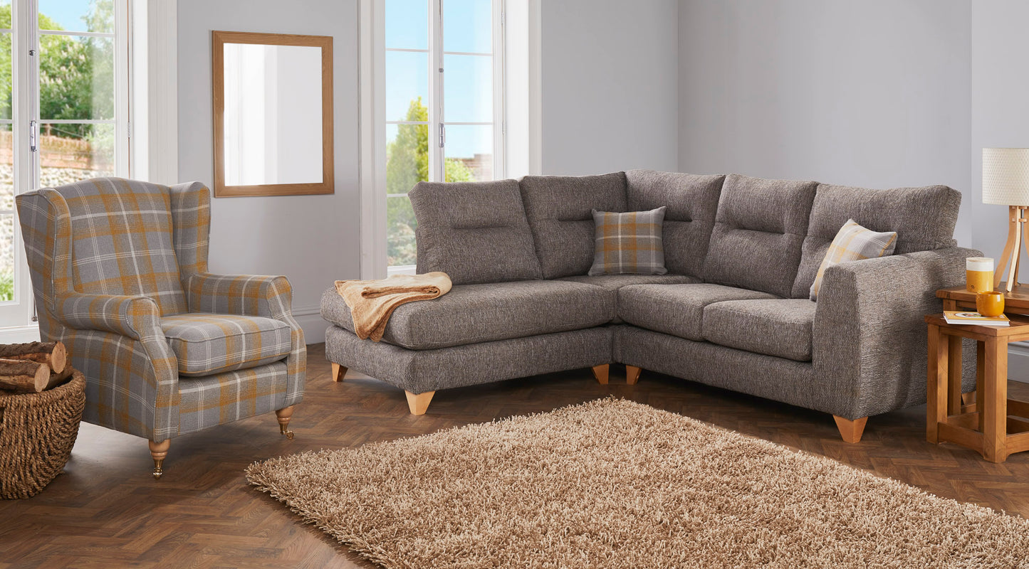 Modular Bespoke Lisburn Fabric Sofa Collection | Red Rose