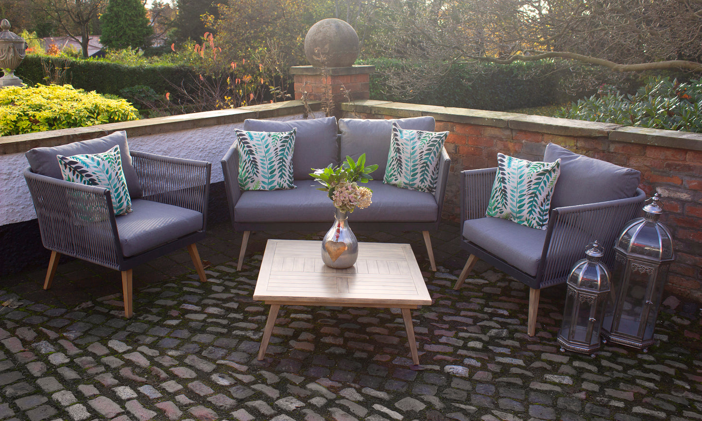 Rattan Milan Four Seater Sofa Lounging Set | AMIR | MIL2SOF-WS
