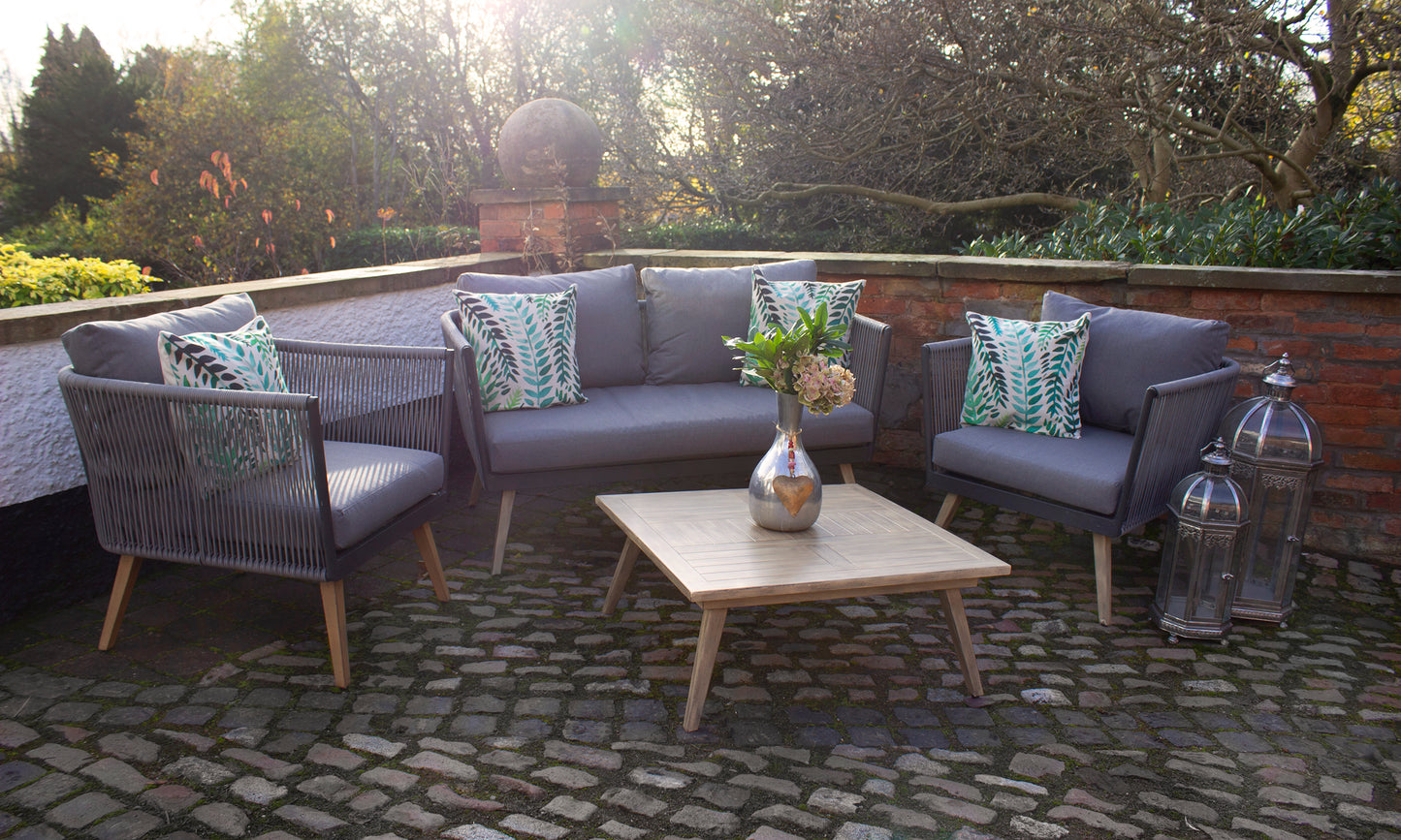 Rattan Milan Four Seater Sofa Lounging Set | AMIR | MIL2SOF-WS