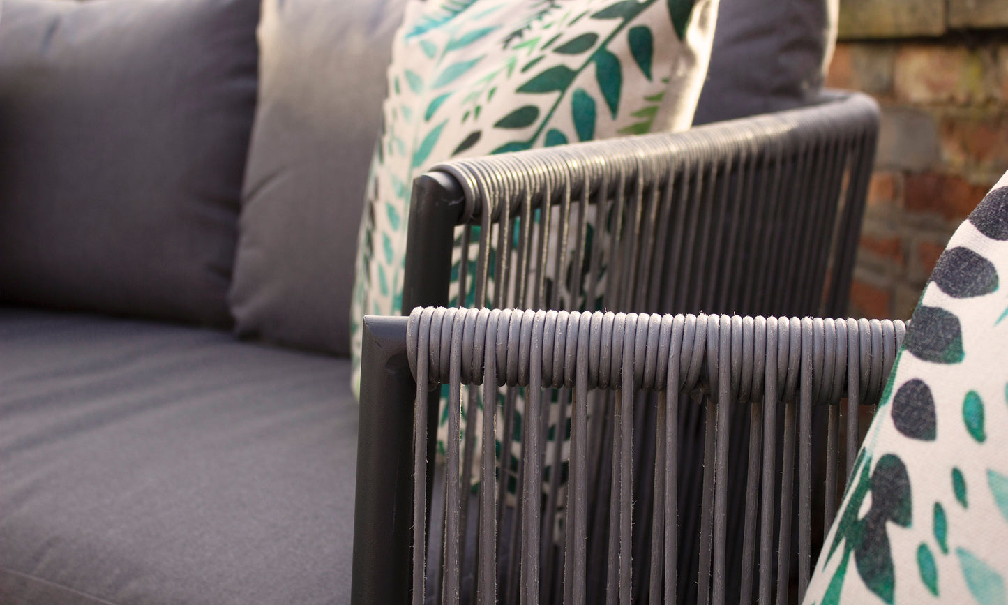 Rattan Milan Four Seater Sofa Lounging Set | AMIR | MIL2SOF-WS
