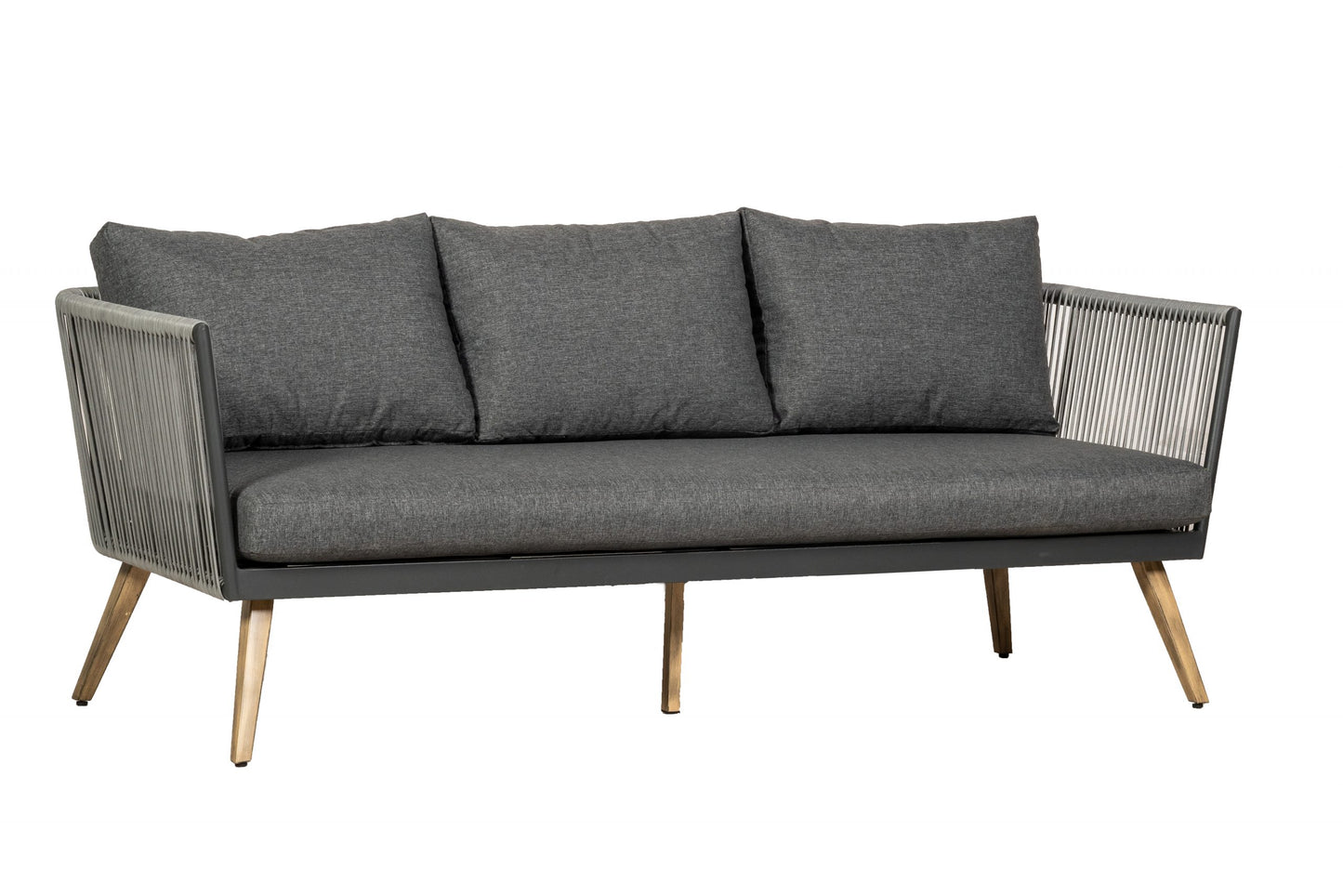 Rattan Milan Five Seater Corner Lounging Set | AMIR | MILCORLOU-WS