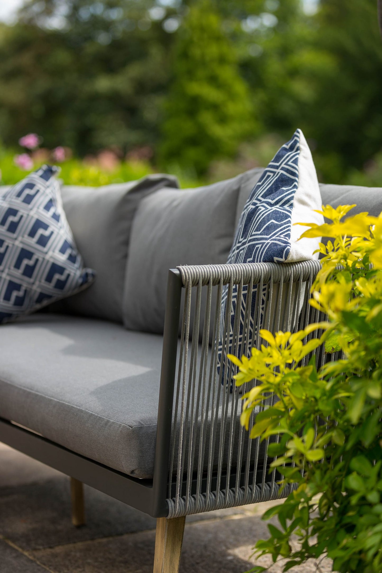 Rattan Milan Five Seater Corner Lounging Set | AMIR | MILCORLOU-WS