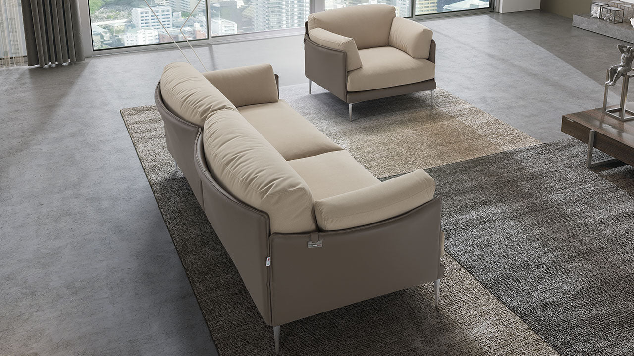 Hirondelle Leather Sofa Collection | Newtrend Concepts Italia