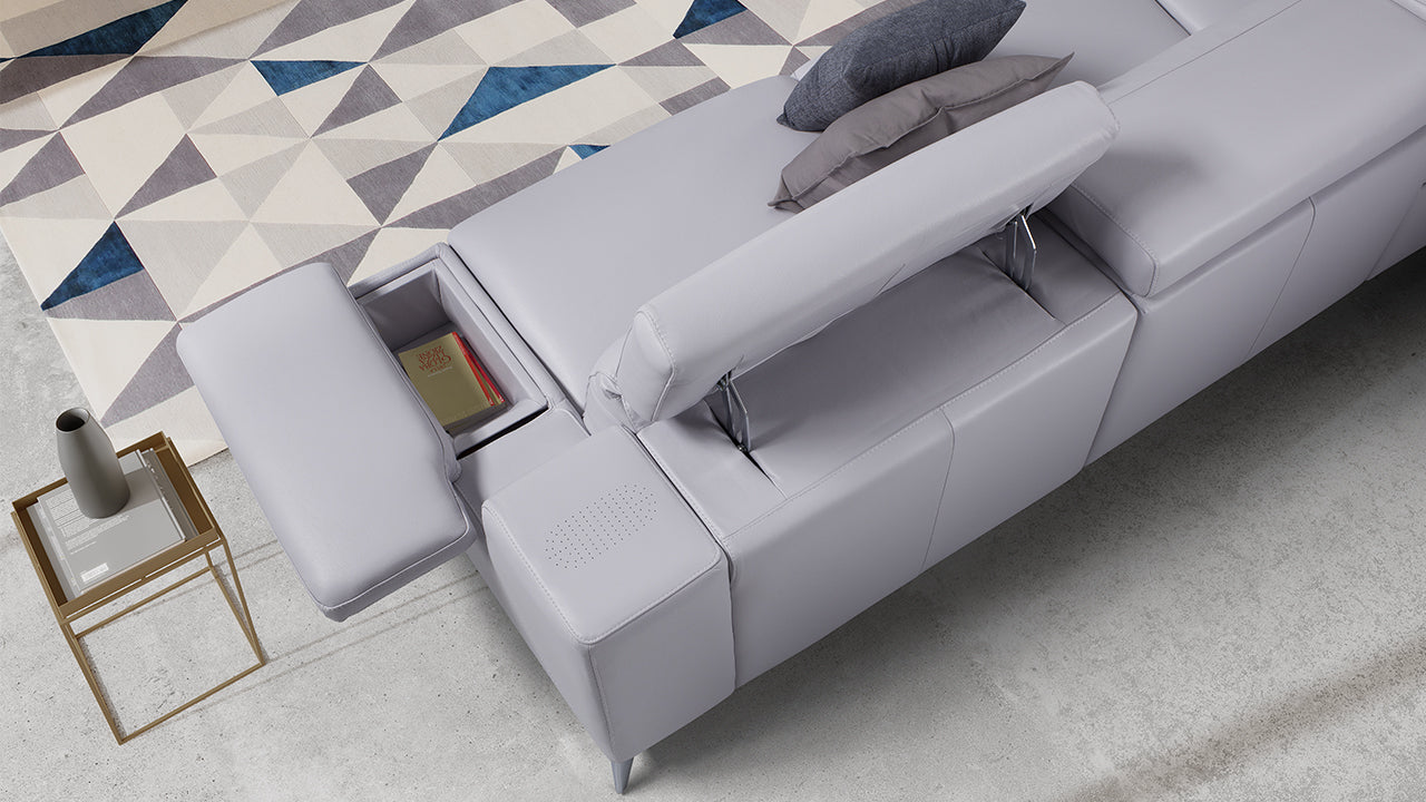 Modular Icon Leather Sofa Collection | Newtrend Concepts Italia