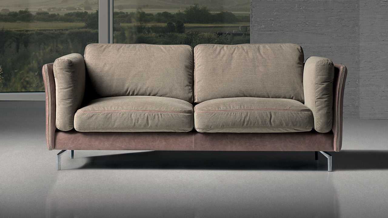 Johnny Leather Sofa Collection | Newtrend Concepts Italia