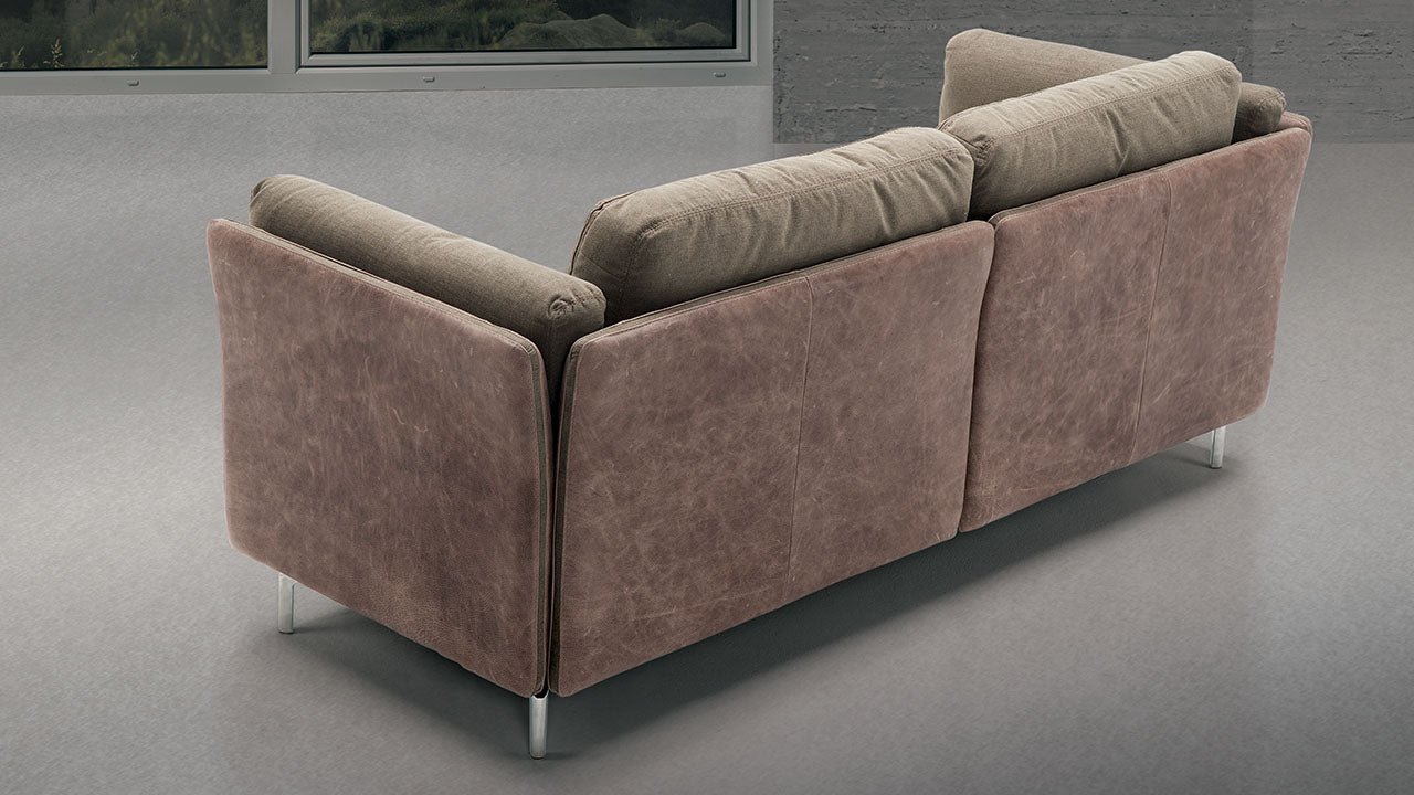 Johnny Leather Sofa Collection | Newtrend Concepts Italia
