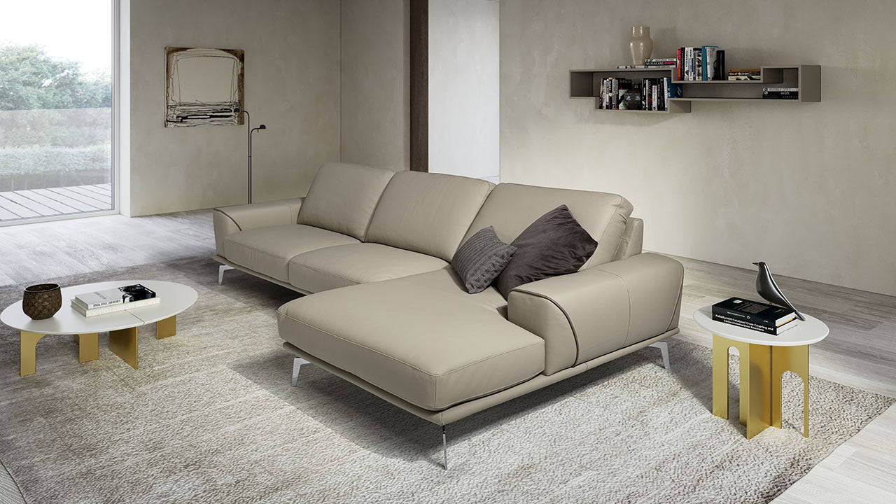 Kaylee Leather Sofa Collection | Newtrend Concepts Italia