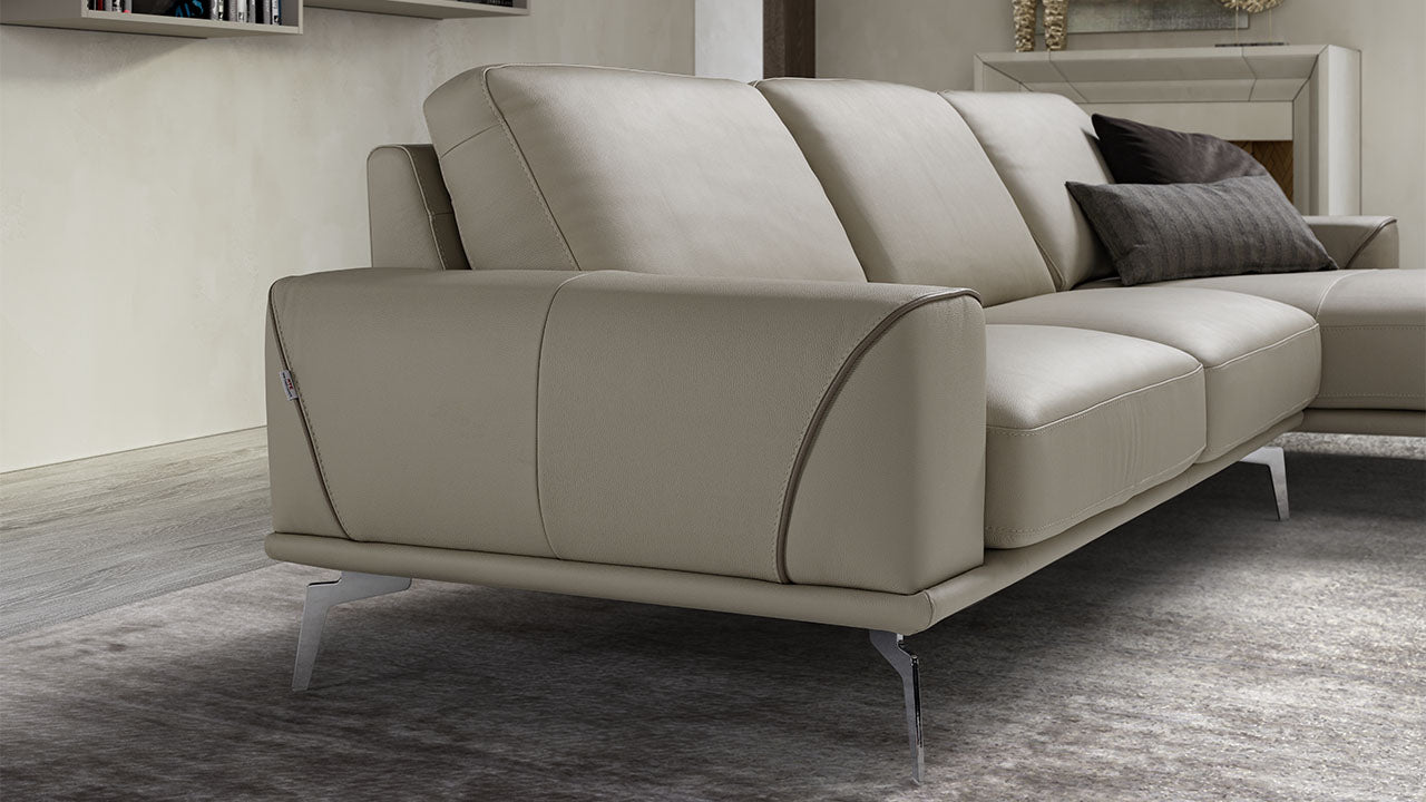 Kaylee Leather Sofa Collection | Newtrend Concepts Italia