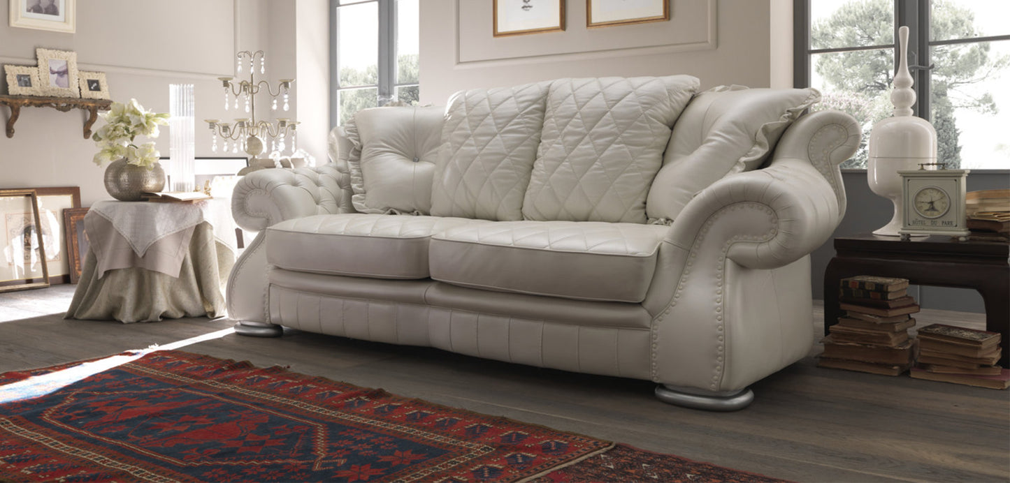 Kiara Leather Sofa Collection | Newtrend Concepts Italia