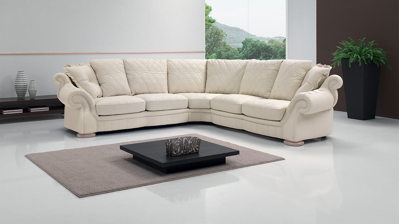 Kiara Leather Sofa Collection | Newtrend Concepts Italia