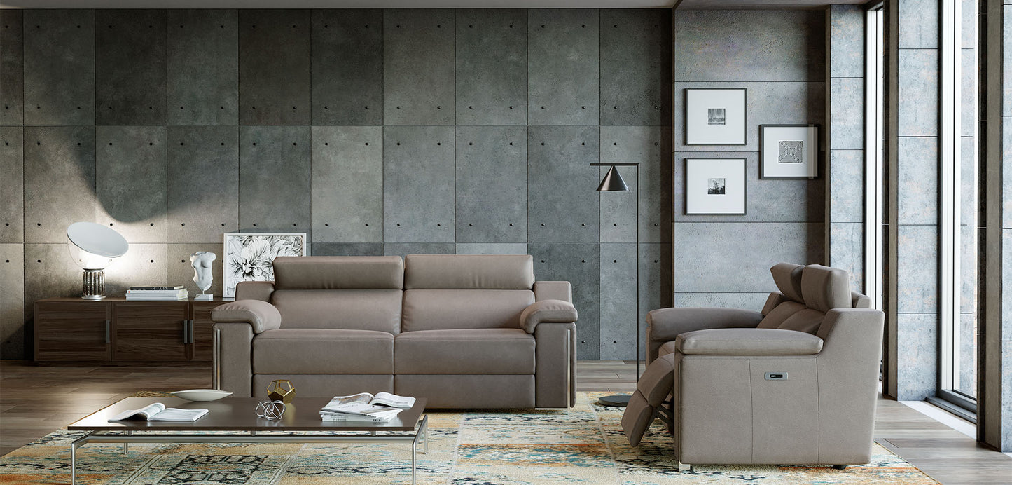 Modular Montalcino Leather Sofa Collection | Newtrend Concepts Italia