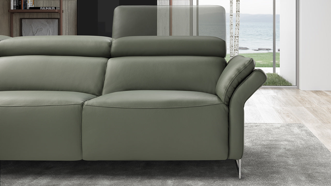 Modular Mottetto Leather Sofa Collection | Newtrend Concepts Italia