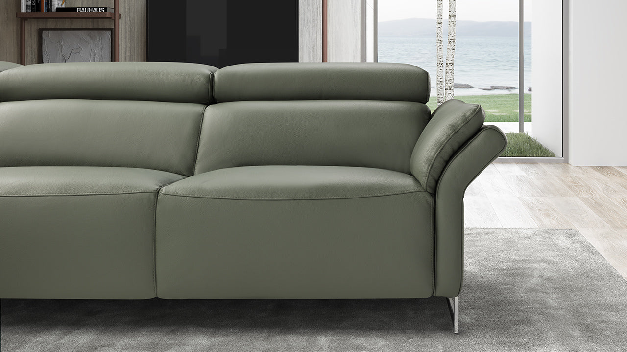 Modular Mottetto Leather Sofa Collection | Newtrend Concepts Italia