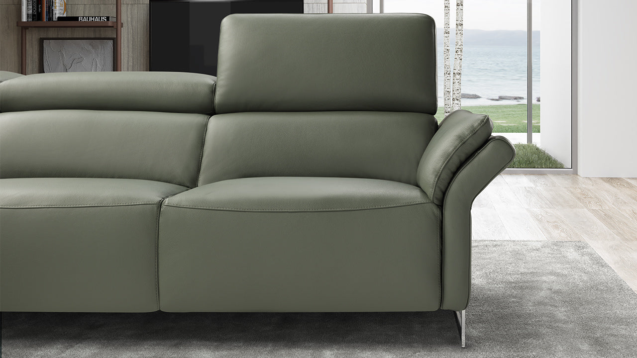 Modular Mottetto Leather Sofa Collection | Newtrend Concepts Italia