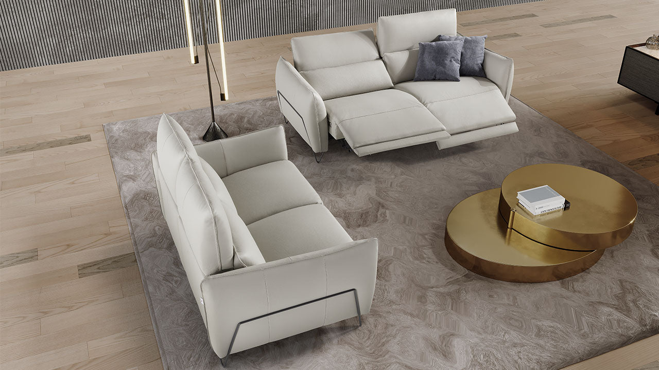 Nashira Leather Sofa Collection | Newtrend Concepts Italia