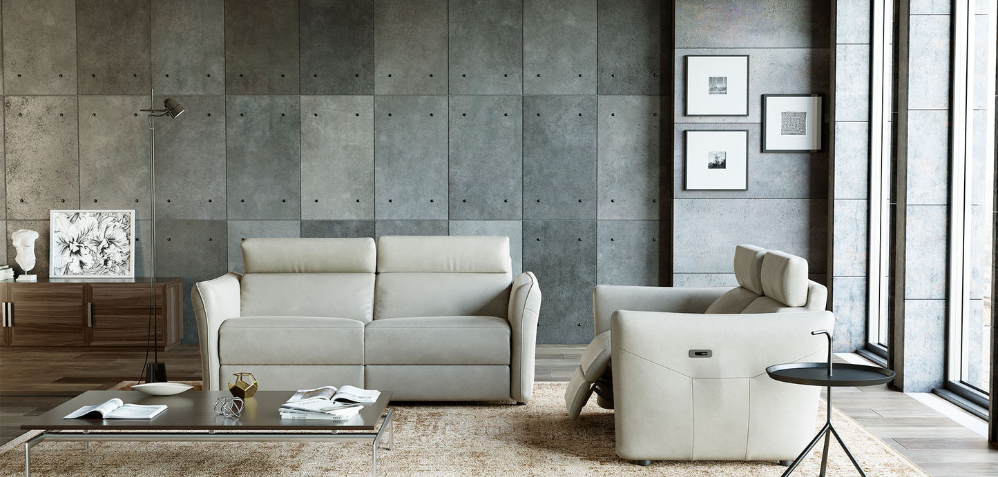 Modular Nestor Leather Sofa Collection | Newtrend Concepts Italia