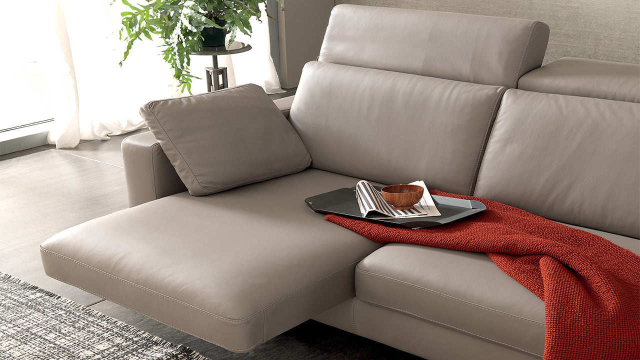 Pegaso Leather Sofa Collection | Newtrend Concepts Italia