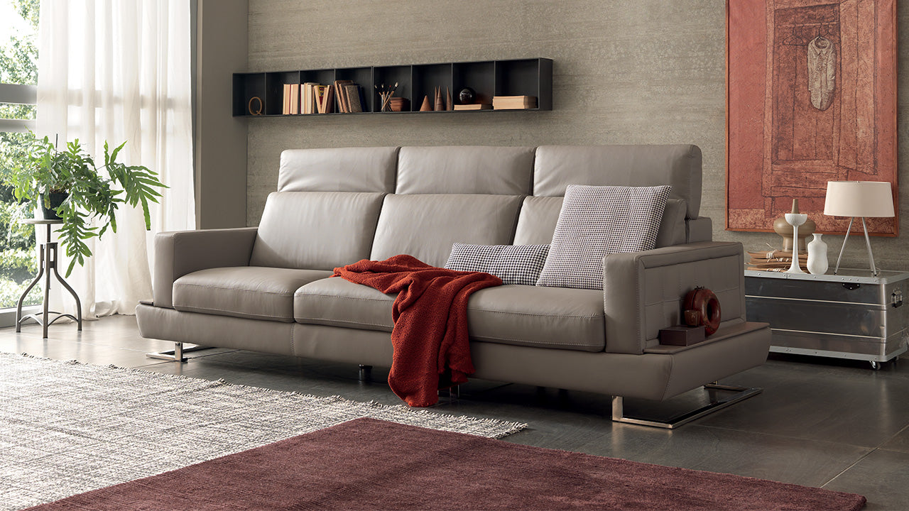Pegaso Leather Sofa Collection | Newtrend Concepts Italia