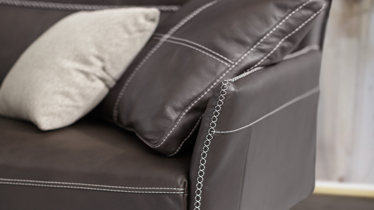 Poseidon Leather Sofa Collection | Newtrend Concepts Italia