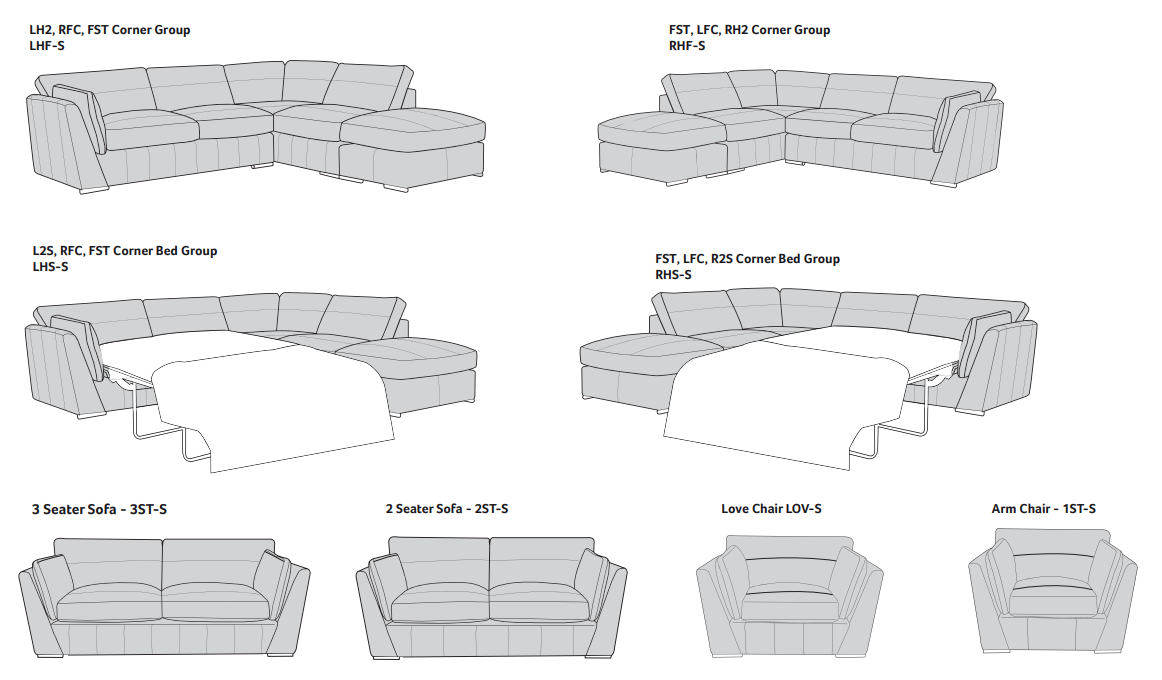 Phoenix Leather Sofa Collection | Buoyant Upholstery