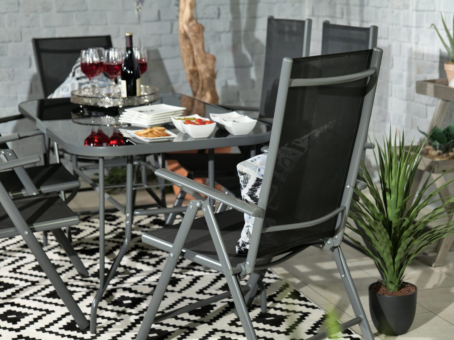Rio 6 Seater Recliner Dining Set | AMIR | RIO-03