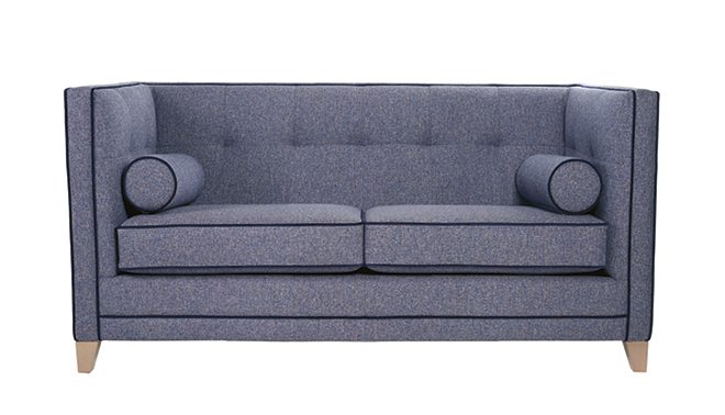 Reus Low Back Fabric Sofa & Ottoman Collection | Shackletons