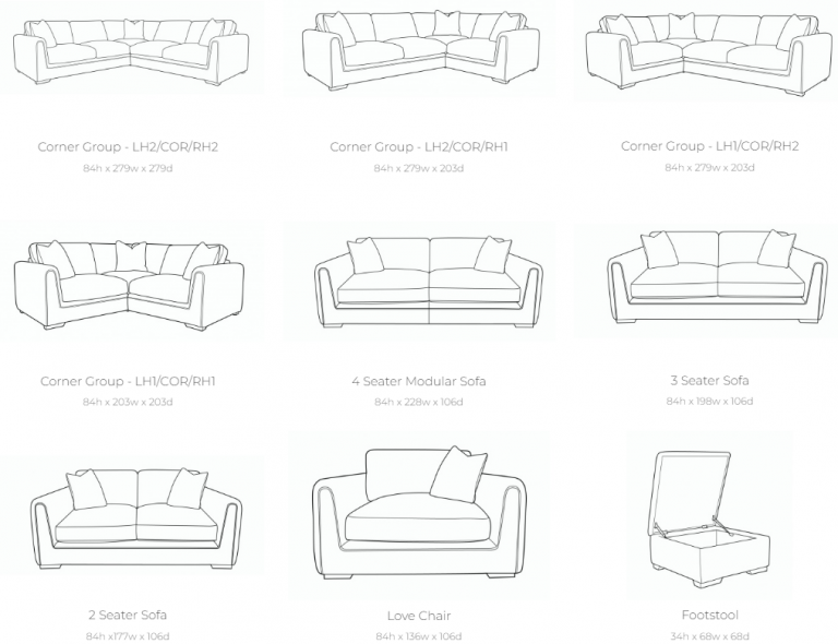 Roscoe Fabric Sofa Collection | Buoyant Upholstery
