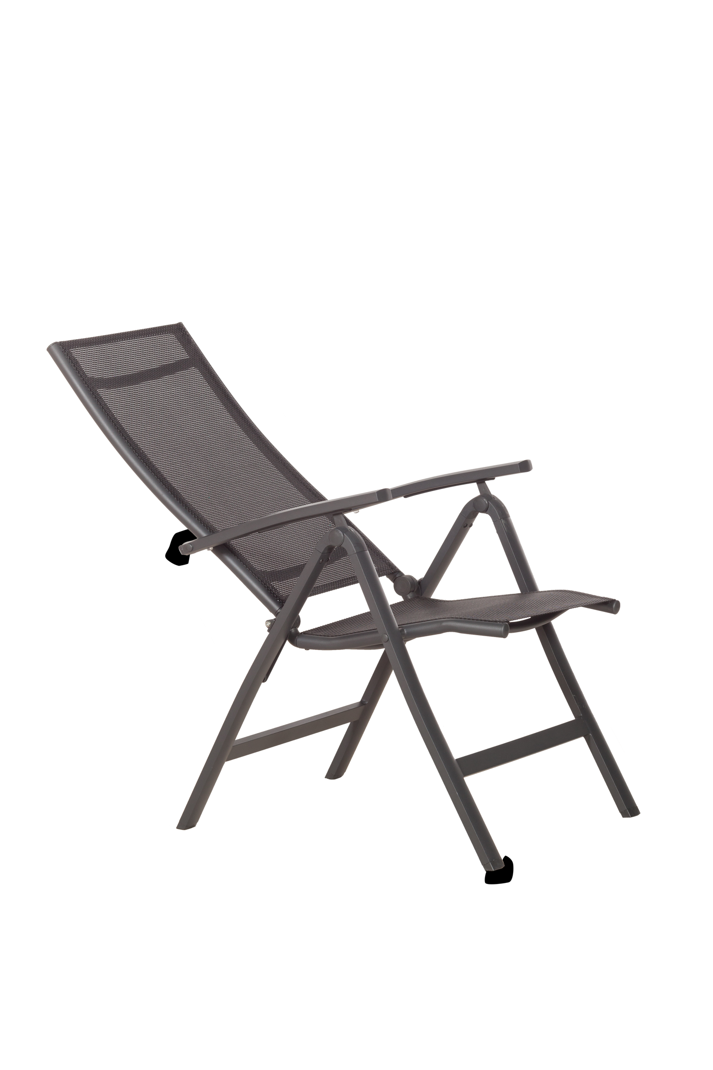 Sorrento 4 Seat Black Round Deluxe Recliner Set | AMIR | SOR120RECBLK