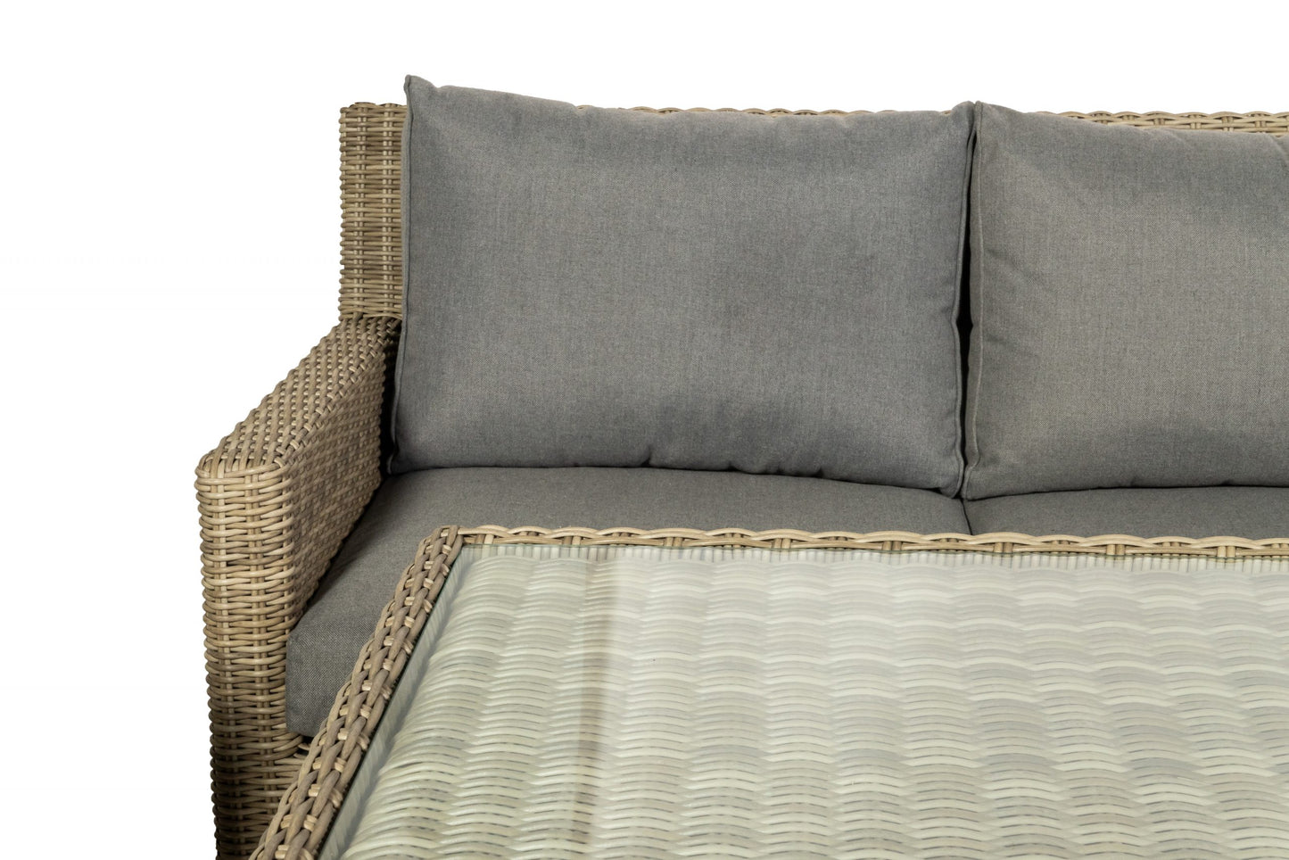 Rattan Wentworth Adjustable Sofa Dining Set | AMIR | WENADJSOF-WS