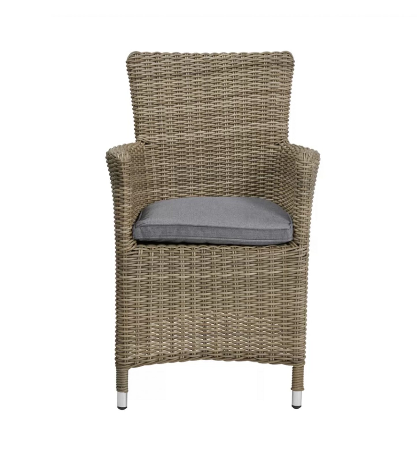 Rattan Wentworth Bistro Set 2 Seater Carver | AMIR | WEN70CAR-WS