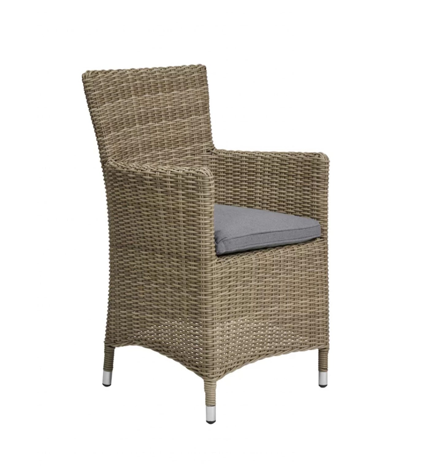 Rattan Wentworth Bistro Set 2 Seater Carver | AMIR | WEN70CAR-WS