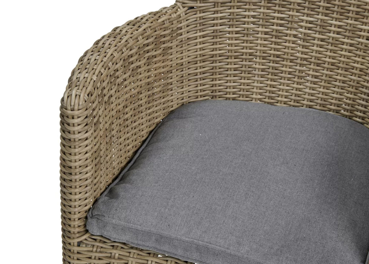 Rattan Wentworth Bistro Set 2 Seater Carver | AMIR | WEN70CAR-WS