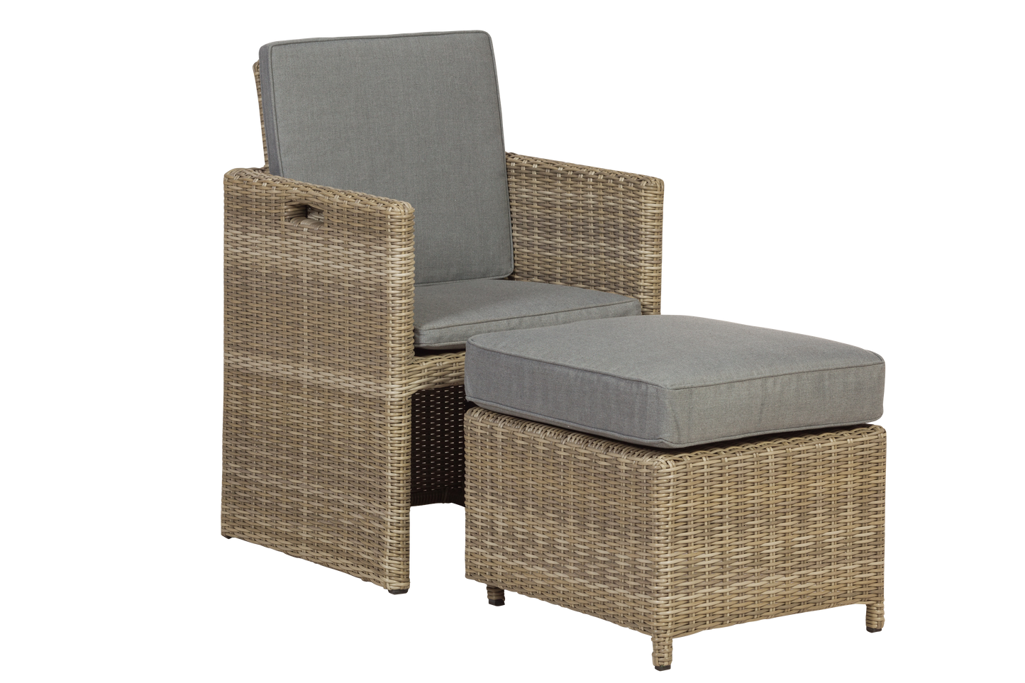 Rattan Wentworth 8 Seater Cube Set | AMIR | WEN8CUB-WS