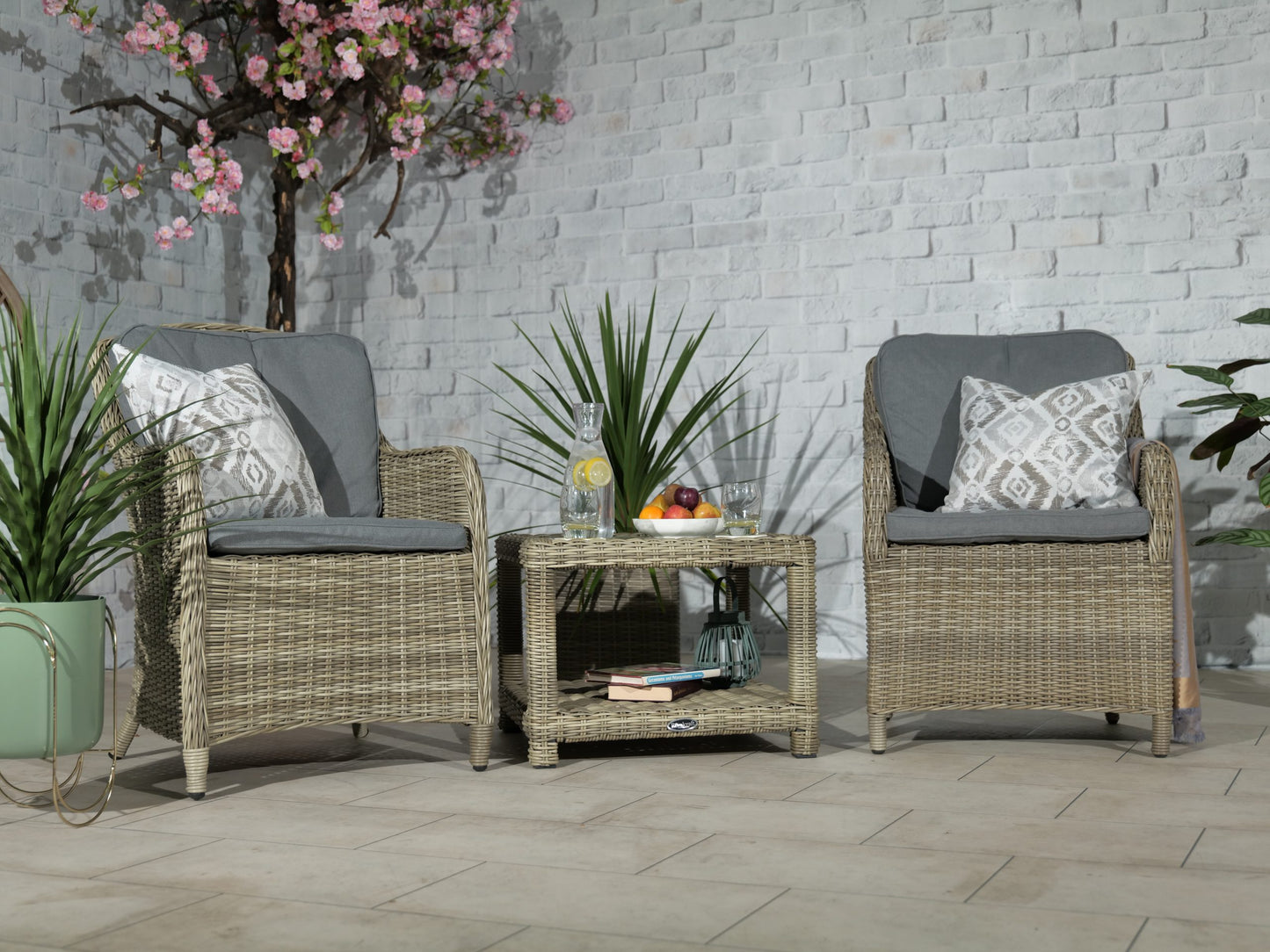 Rattan Wentworth Imperial Companion Set | AMIR | WENCOMP-WS