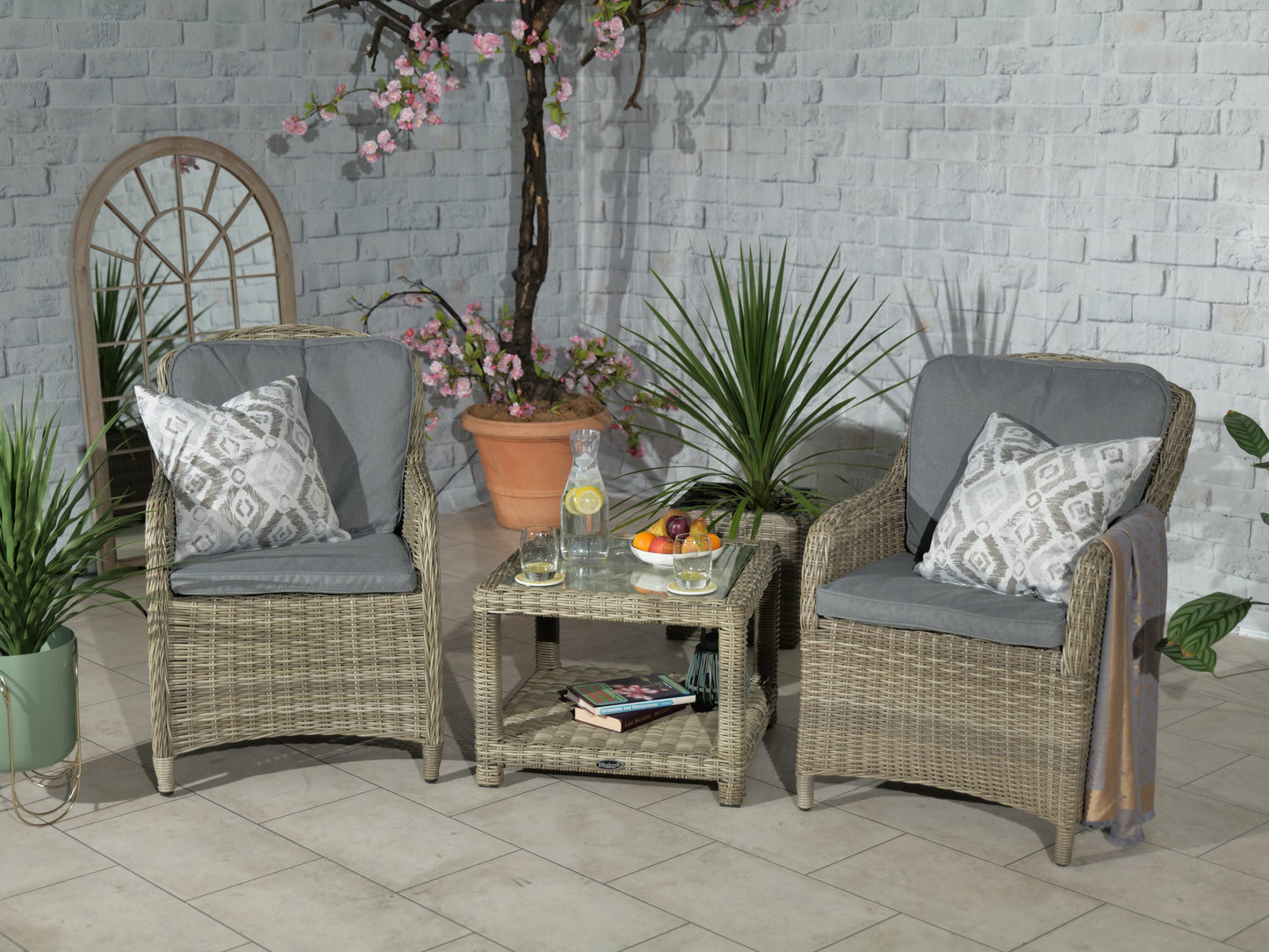 Rattan Wentworth Imperial Companion Set | AMIR | WENCOMP-WS