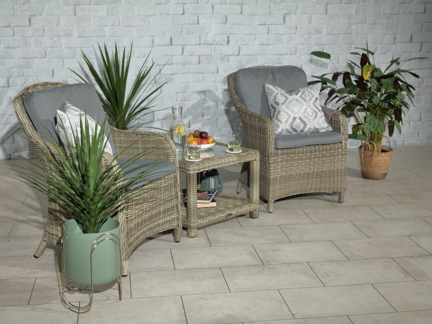 Rattan Wentworth Imperial Companion Set | AMIR | WENCOMP-WS