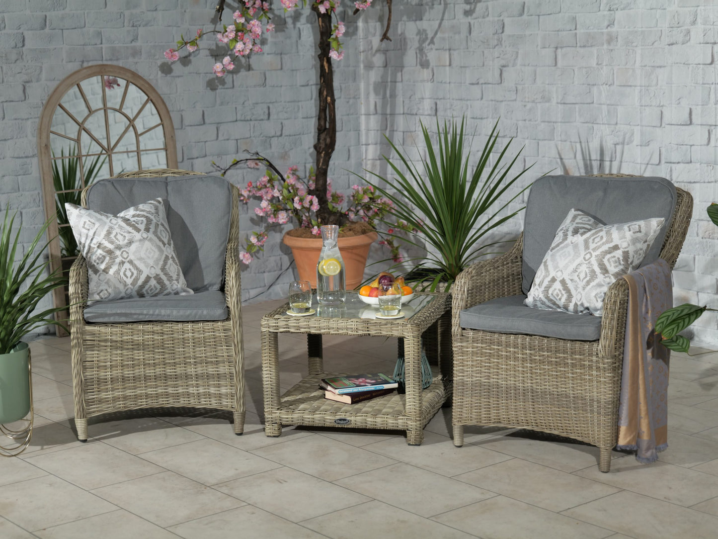 Rattan Wentworth Imperial Companion Set | AMIR | WENCOMP-WS