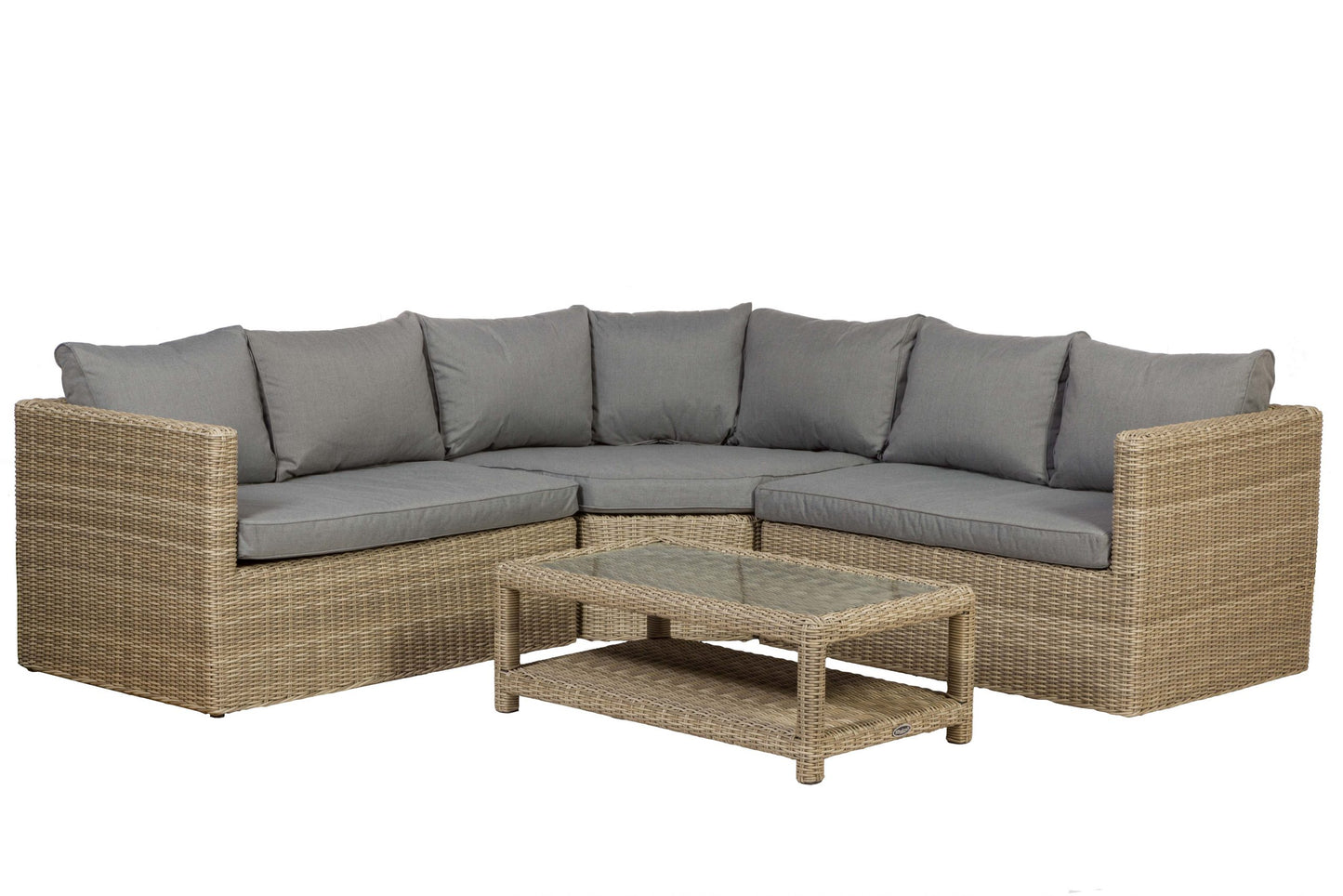 Rattan Wentworth Corner Lounging Set | AMIR | WENCORLOU-WS