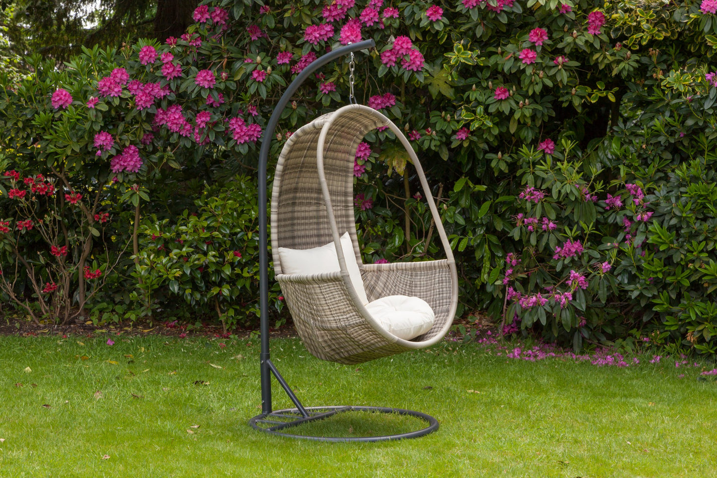 Rattan Wentworth Hanging Pod Chair | AMIR | WENPOD-WS-SET