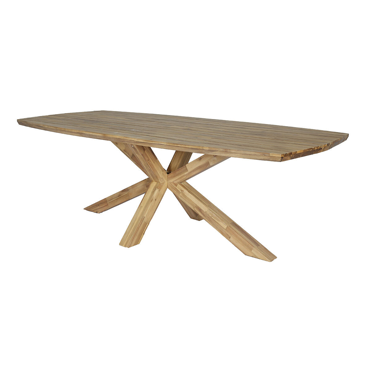 Homeflair - Porto Rope Weave 8 Seat Rectangular Dining Set