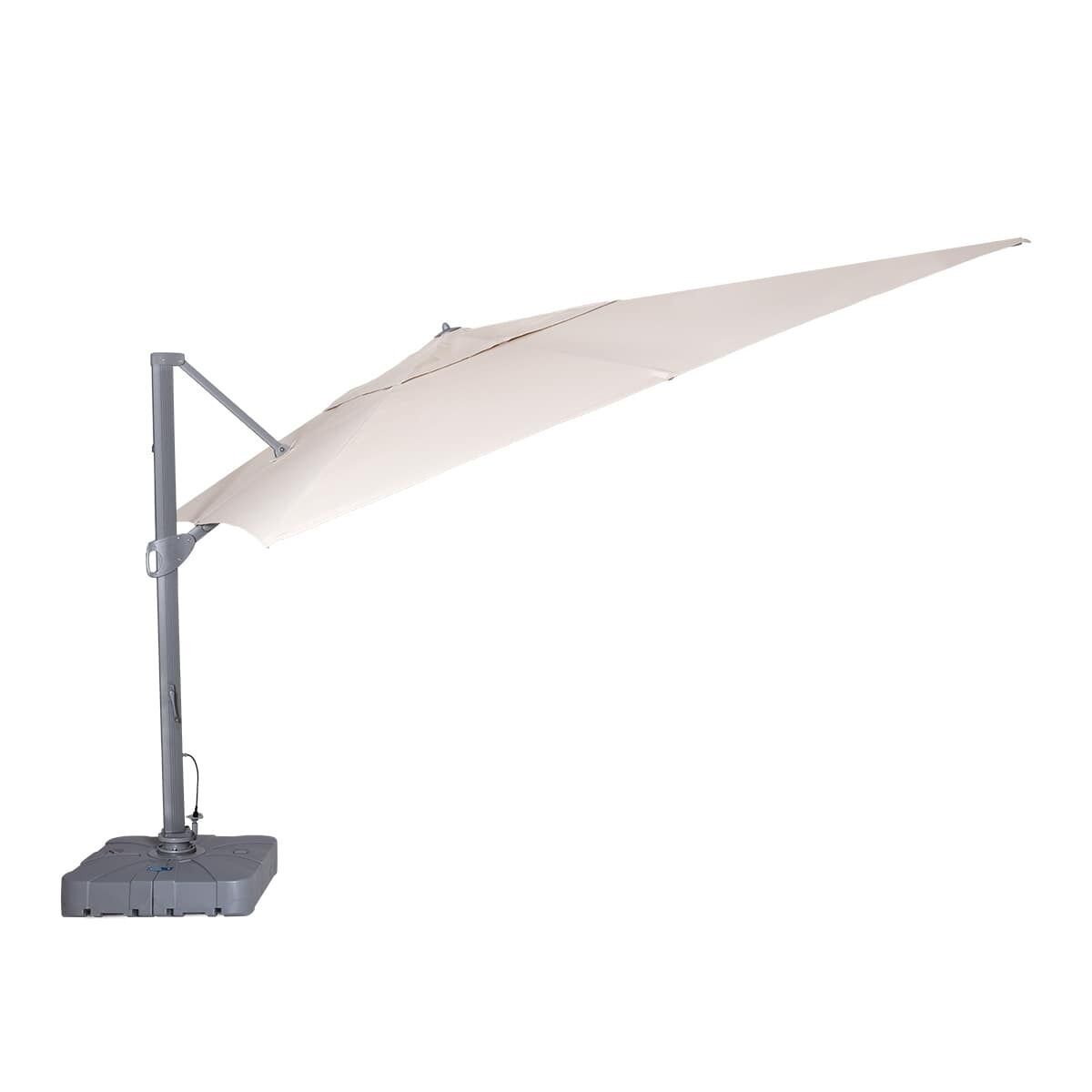 Homeflair -Artemis 3m x 4m Rectangular Rotating Cantilever Parasol