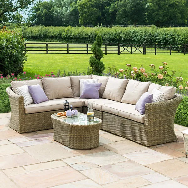 Homeflair - Winchester Large Rattan Corner Sofa Group
