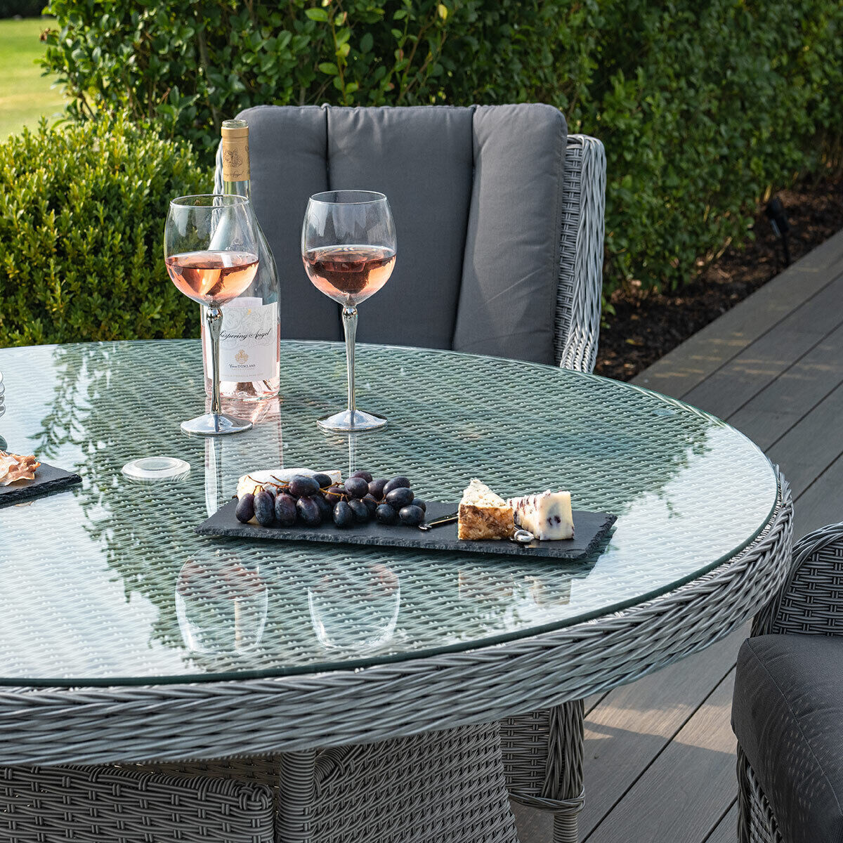 Homeflair - Ascot Rattan Dining Set