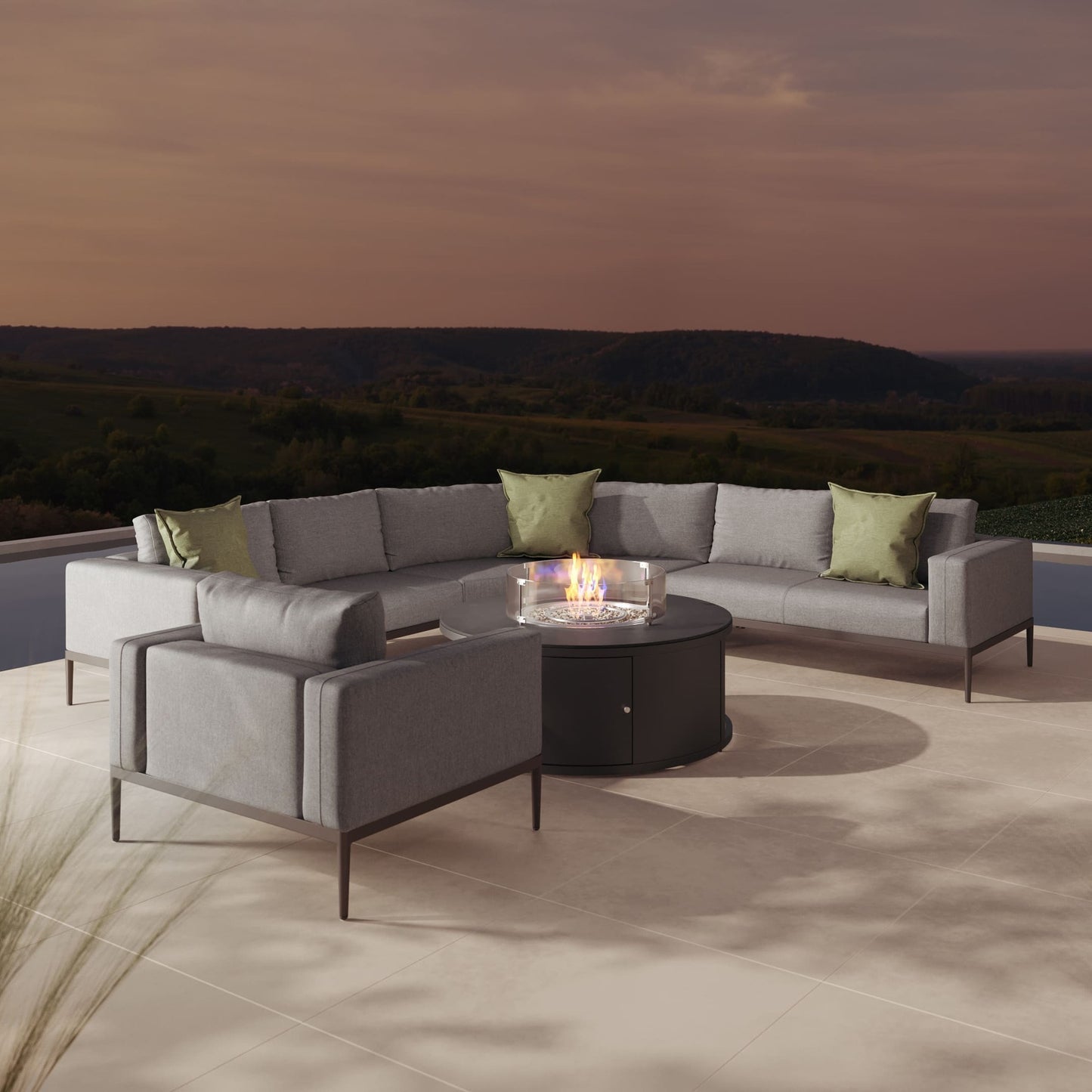 Homeflair – Eve Grande Corner Sofa Group
