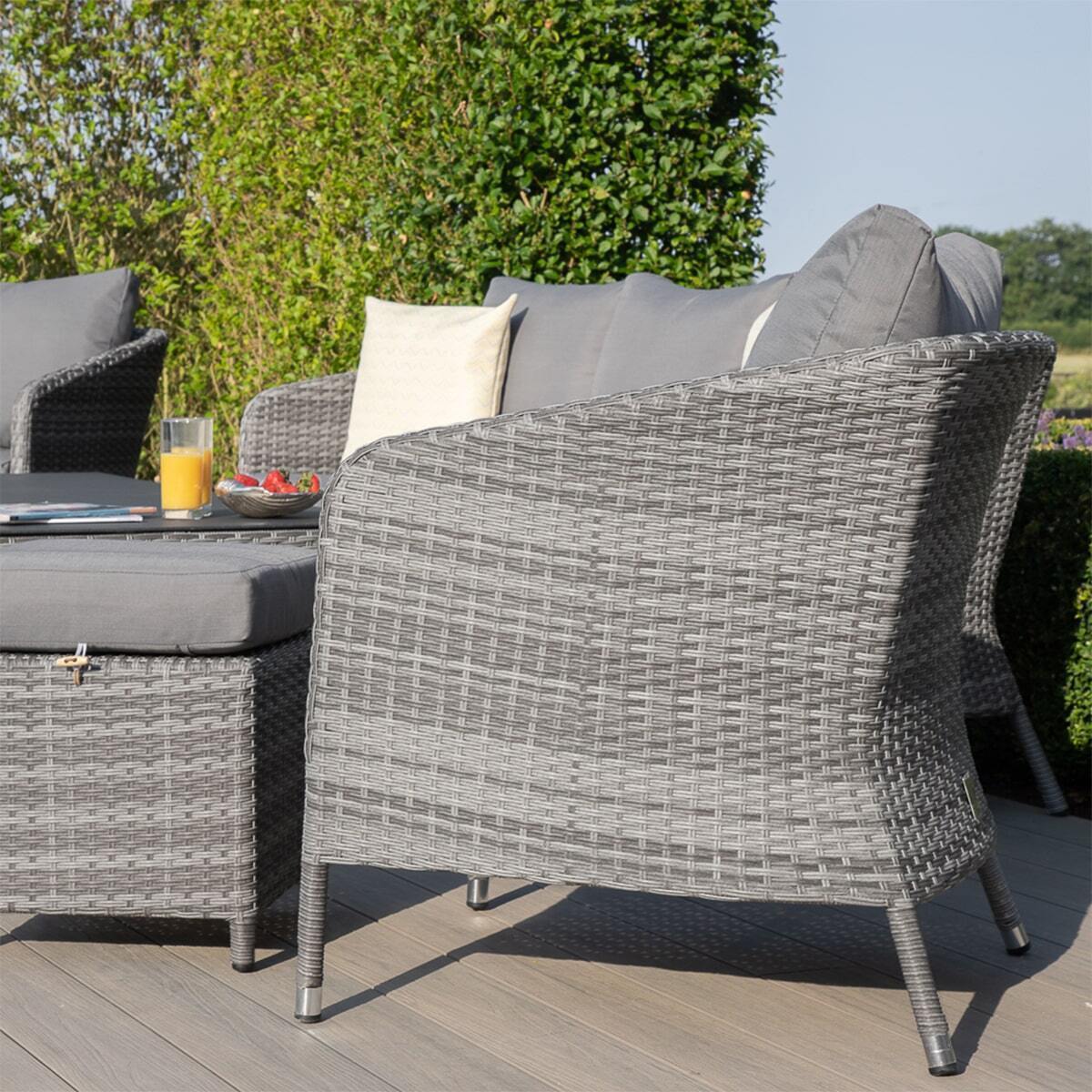 Homeflair - Santorini Sofa Rattan Dining Set