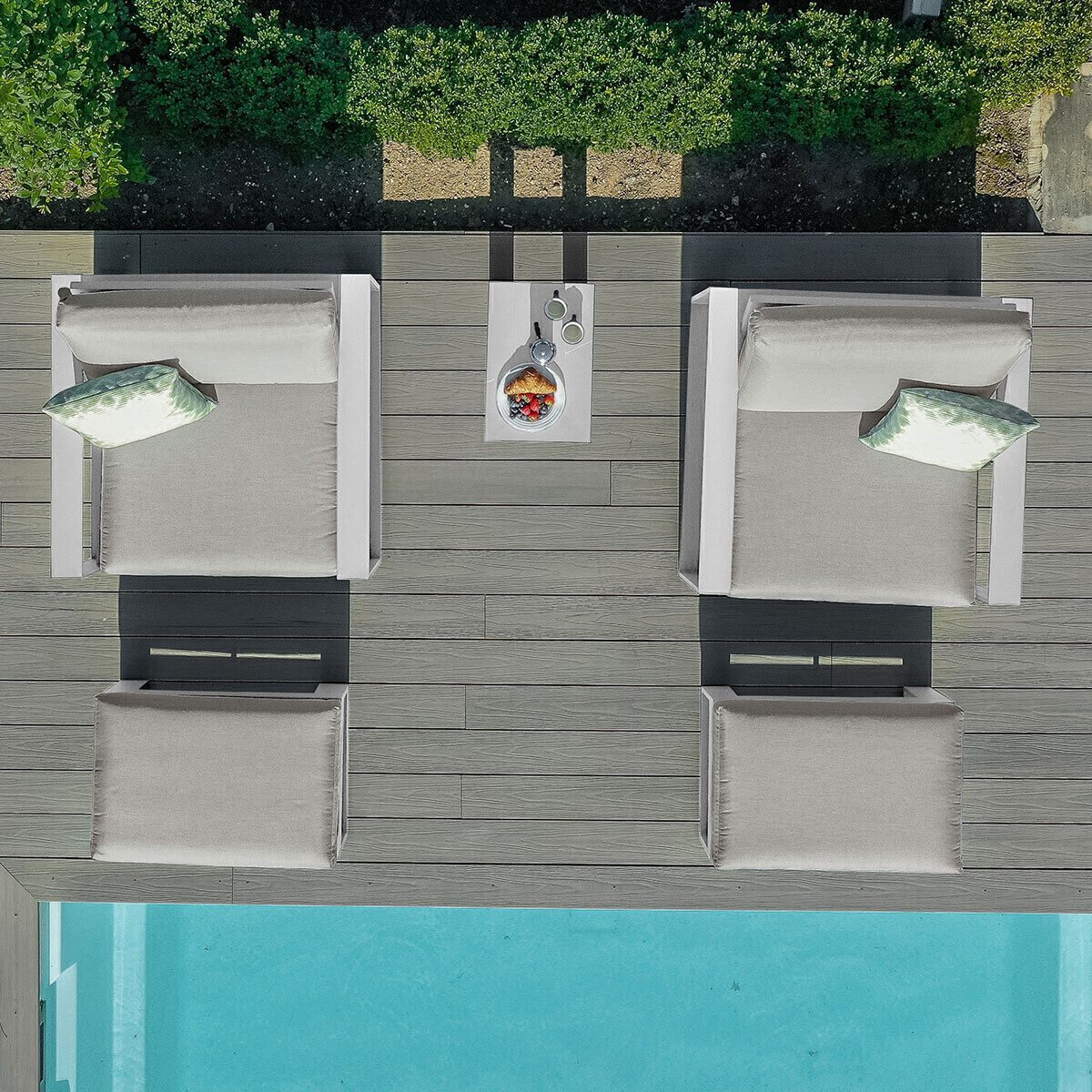 Homeflair - Amalfi Aluminium Lounge Set